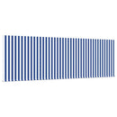Utrækkelig Markise Blå og Hvid 400 × 300 cm