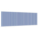Utrækkelig Markise Blå og Hvid 400 × 300 cm