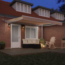 Markiseduge Flerfarvet 400 × 300 cm Polyester