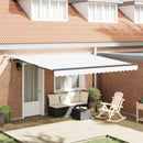 Markiseduge Hvid 400 × 300 cm Polyester