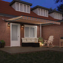 Markiseduge Flerfarvet 400 × 350 cm Polyester