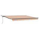 Markiseduge Flerfarvet 400 × 350 cm Polyester