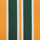 Udtrækkelig markise Grøn 400 × 350 cm Polyester og Aluminium