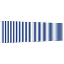 Utrækkelig Markise Blå og Hvid 400 × 300 cm