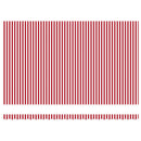 Markise Rød og Hvid 500 x 300 x 165 cm Polyester og metal