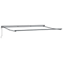 Markiseramme Rød og Hvid 500 × 300 cm