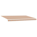 Markiseramme Blå og Orange 500 × 300 cm