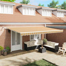 Markiseduge Flerfarvet 500 × 300 cm Polyester