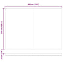 Utrækkelig Markise Orange og Brun 500 × 350 cm