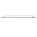 Udtrækkelig markise Flerfarvet 600 × 300 cm Stof og aluminium