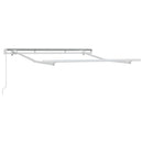 Markiseramme Hvid 2,5 x 2 m Metal