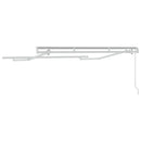 Markiseramme Hvid 2,5 x 2 m Metal