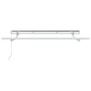Markiseramme Hvid 2,5 x 2 m Metal