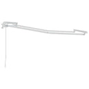 Markiseramme Hvid 2,5 x 2 m Metal