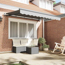 Markiseramme Antracit 3 x 2 m Metal