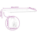 Markiseramme Antracit 4 x 2 m Metal