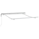 Markiseramme Hvid 2,5 x 2 m Metal