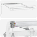 Markiseramme Hvid 2,5 x 2 m Metal