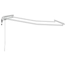 Markiseramme Hvid 2,5 x 2 m Metal