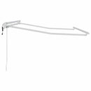 Markiseramme Hvid 3 x 2 m Metal