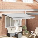 Markiseramme Antracit 3,5 x 2 m Metal