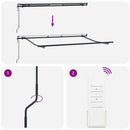 Markiseramme Antracit 3,5 x 2 m Metal
