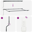 Markiseramme Antracit 4 x 2 m Metal