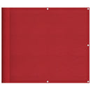 altanafskærmning 90x800 cm 100 % polyester rød