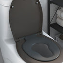 Toilet sæde Antracit 47 x 37 x 4 cm Duroplast
