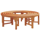 Træ Bænk 2 pcs Naturfarvet 160 x 80 x 45cm