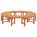 Træ Bænk 2 pcs Naturfarvet 160 x 80 x 45cm