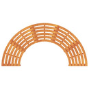 Træ Bænk 2 pcs Naturfarvet 160 x 80 x 45cm