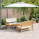 Havesofa Sæt 3 pcs Brun 120 x 65,5 x 79 cm Massivt Akacietræ