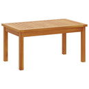 Havesofa Sæt 3 pcs Brun 120 x 65,5 x 79 cm Massivt Akacietræ