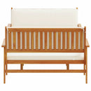Havesofa Sæt 3 pcs Brun 120 x 65,5 x 79 cm Massivt Akacietræ
