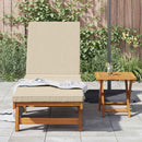 Solstol 1-person 2 pcs Brun Massivt Akacietræ