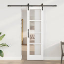 Skydedør ORKDAL Hvid og sort 61 x 198,5 cm