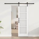 Skydedør ORKDAL Hvid og sort 61 x 198,5 cm