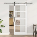 Skydedør ORKDAL Hvid og sort 83 x 202 cm