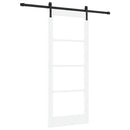 Skydedør ORKDAL Hvid og sort 83 x 202 cm