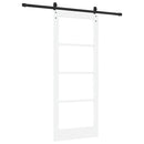 Skydedør ORKDAL Hvid og sort 83 x 202 cm