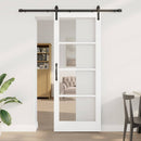 Skydedør ORKDAL Hvid og sort 83 x 211 cm