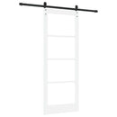 Skydedør ORKDAL Hvid og sort 83 x 211 cm