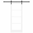 Skydedør ORKDAL Hvid og sort 83 x 211 cm
