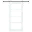 Skydedør ORKDAL Hvid og sort 93 x 202 cm