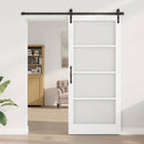 Skydedør ORKDAL Hvid og sort 93 x 211 cm