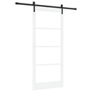Skydedør ORKDAL Hvid og sort 93 x 211 cm