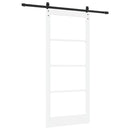 Skydedør ORKDAL Hvid og sort 93 x 211 cm