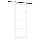 Skydedør ORKDAL Hvid og sort 93 x 232 cm