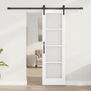 Skydedør ORKDAL Hvid og sort 61 x 198,5 cm